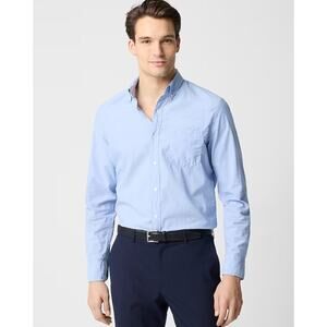 NWT J.Crew Slim Flex Casual Shirt In Blue Size Medium